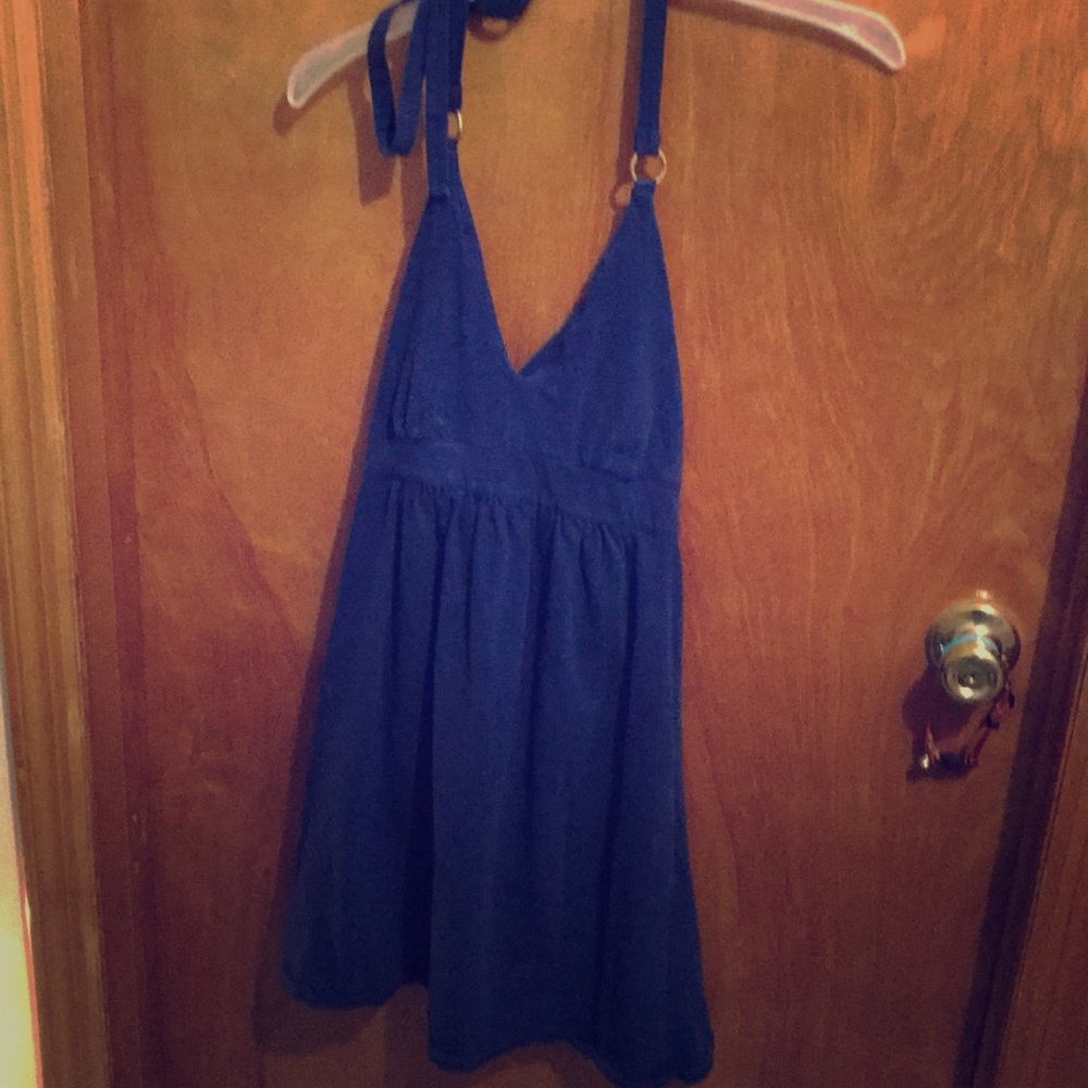 Victoria’s Secret Blue  Sundress Bra Top Built in